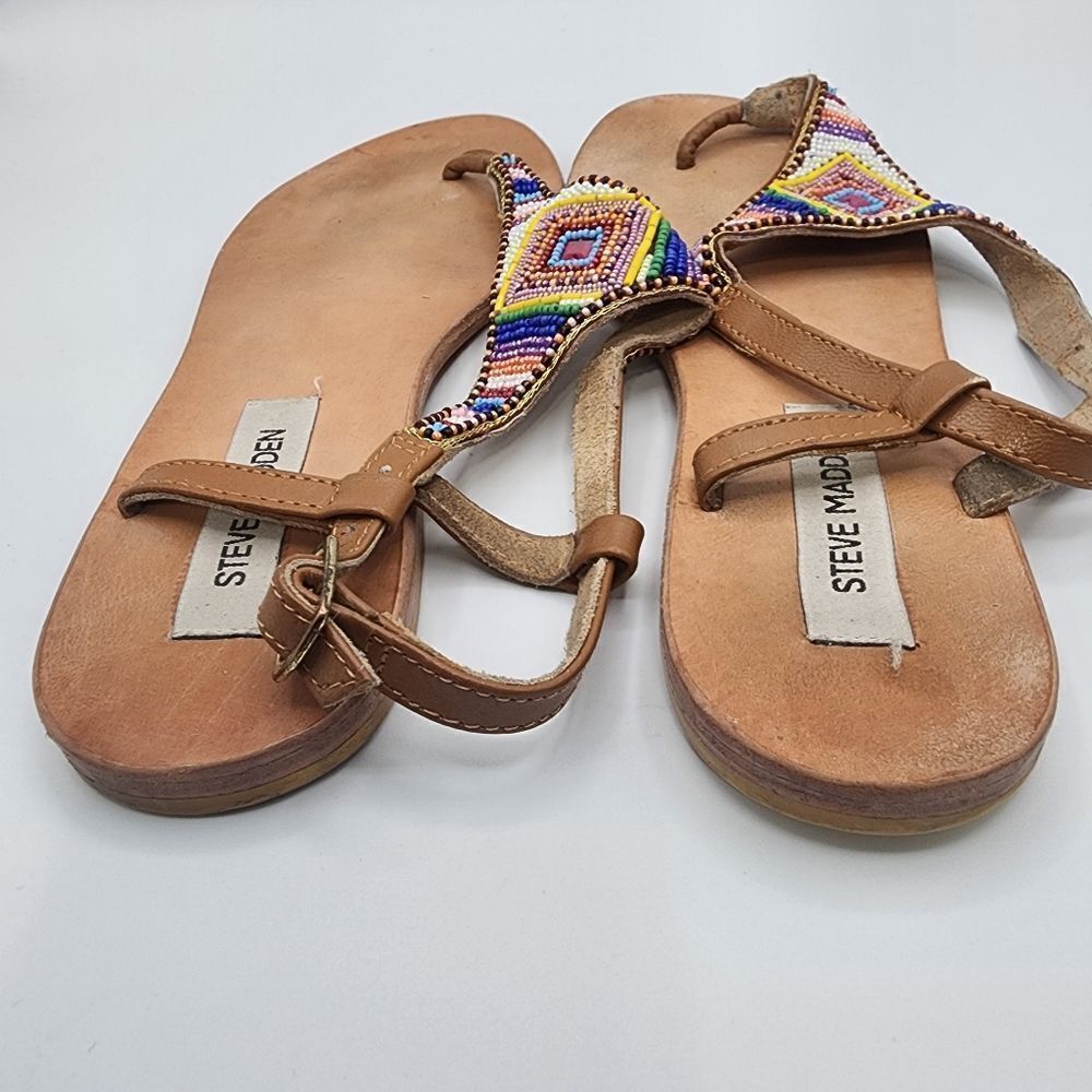 Steve Madden Asterrr beaded sandals - Picture 3 of 5